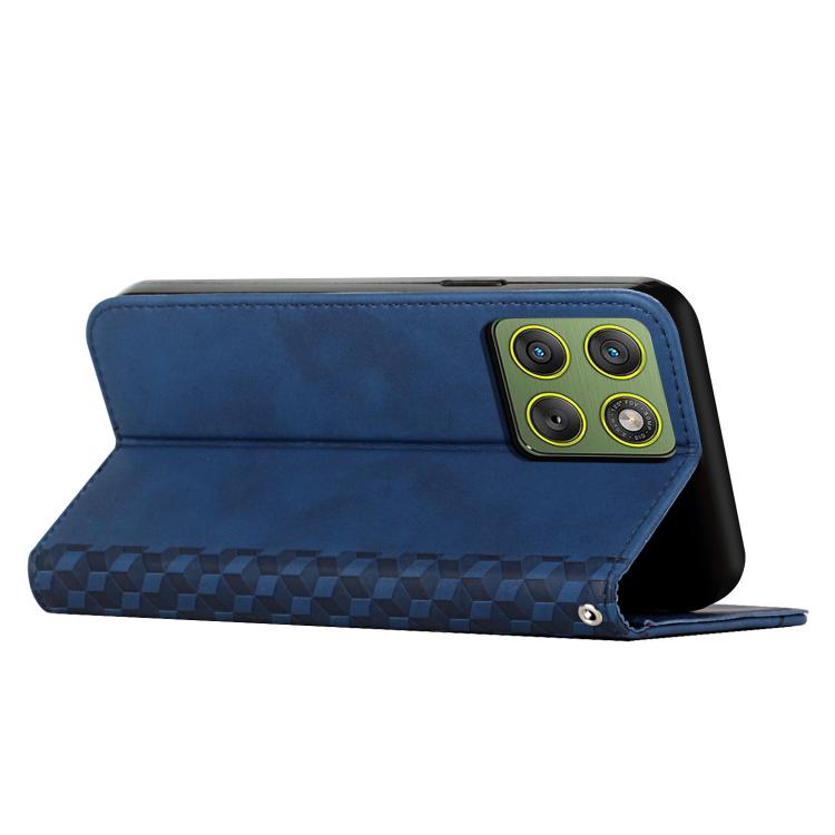 For Motorola Edge 70 5G Diamond Splicing Skin Feel Magnetic Leather Phone Case