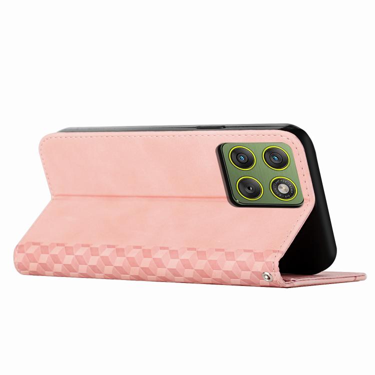 For Motorola Edge 70 5G Diamond Splicing Skin Feel Magnetic Leather Phone Case