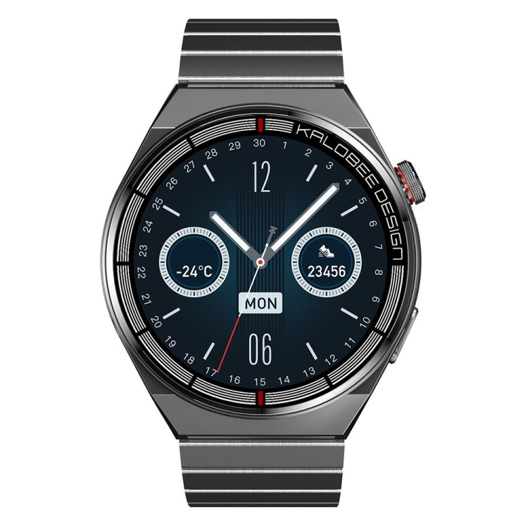 1.3 inch Bamboo Steel Band IP68 Waterproof Smart Watch Support Bluetooth Call