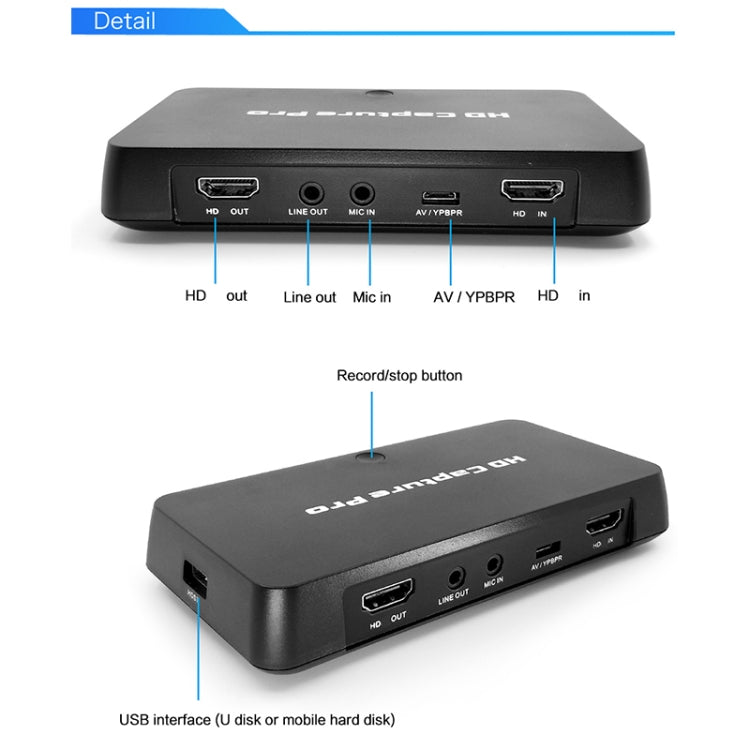 Ezcap 295 1080P HD Video Game Capture OBS Live HD Video Recorder