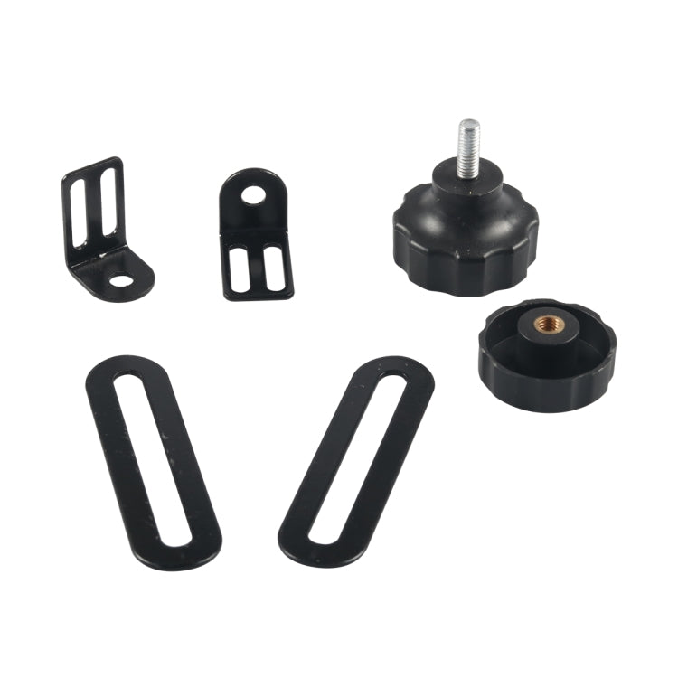 A8570 1 Pair Golf Cart Wide Angle Reversing Mirrors(Black)