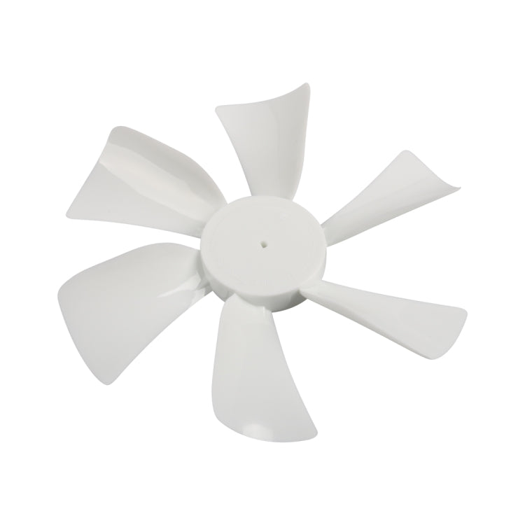 A8702 6 inch RV Skylight Vent D-hole Fan Blade(White)