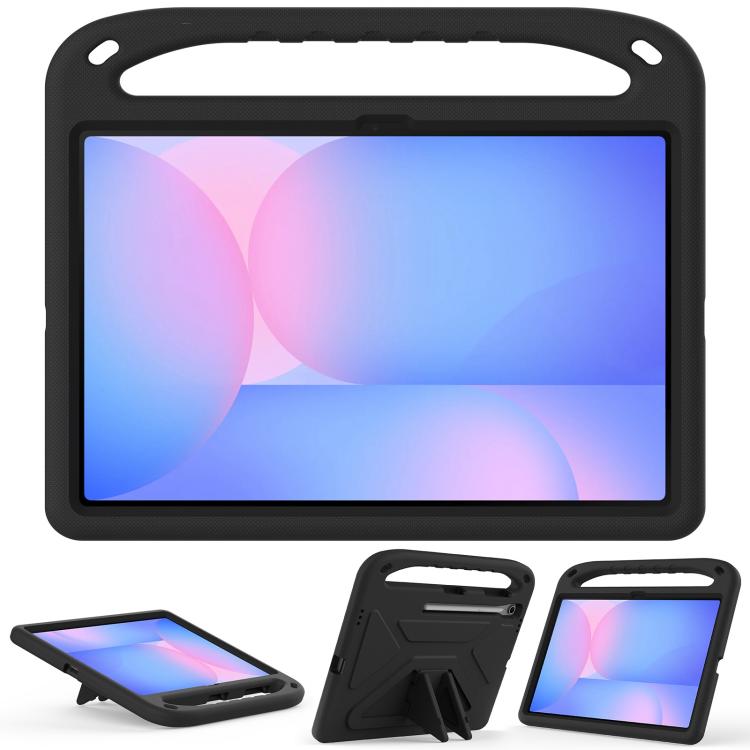For Samsung Galaxy Tab S10 FE+ Handle EVA Shockproof Tablet Case with Holder