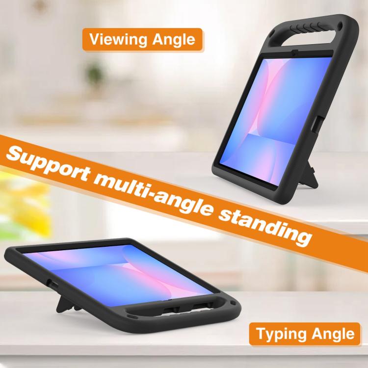 For Samsung Galaxy Tab S10 FE+ Handle EVA Shockproof Tablet Case with Holder