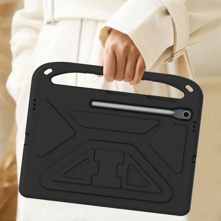 For Samsung Galaxy Tab S10 FE+ Handle EVA Shockproof Tablet Case with Holder