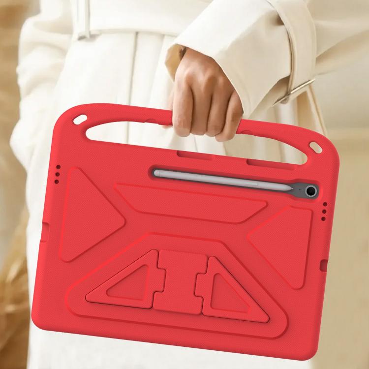 For Samsung Galaxy Tab S10 FE+ Handle EVA Shockproof Tablet Case with Holder