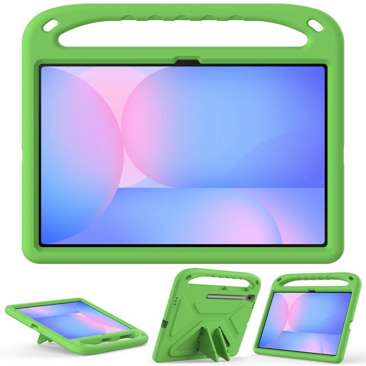 For Samsung Galaxy Tab S10 FE+ Handle EVA Shockproof Tablet Case with Holder