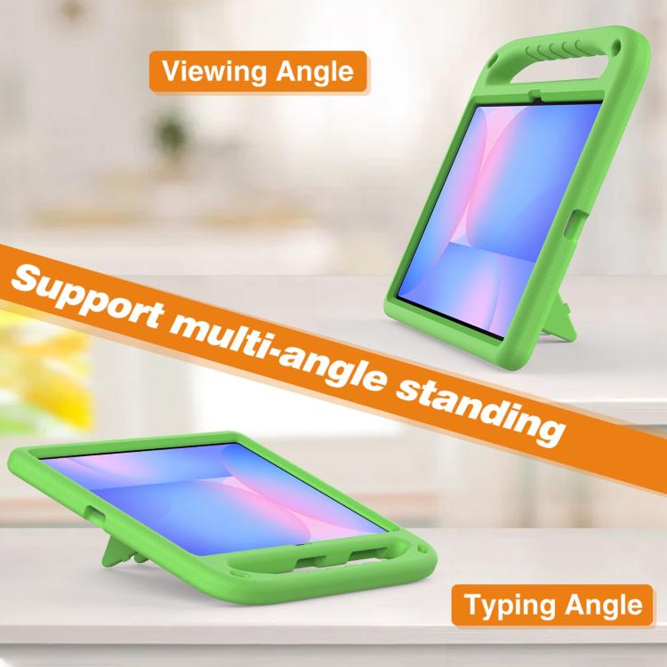 For Samsung Galaxy Tab S10 FE+ Handle EVA Shockproof Tablet Case with Holder