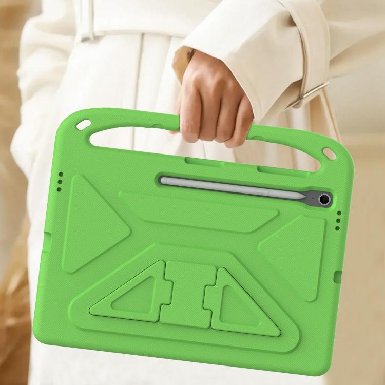 For Samsung Galaxy Tab S10 FE+ Handle EVA Shockproof Tablet Case with Holder
