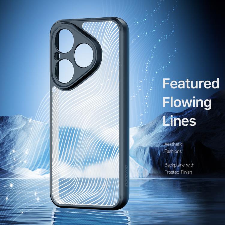 For Huawei Pura 80 5G DUX DUCIS Aimo Series TPU + PC Frosted Feel Phone Case - Black