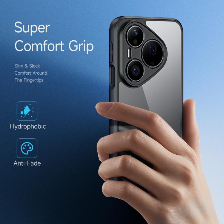 For Huawei Pura 90 Pro 5G DUX DUCIS Aimo Series TPU + PC Frosted Feel Phone Case - Black