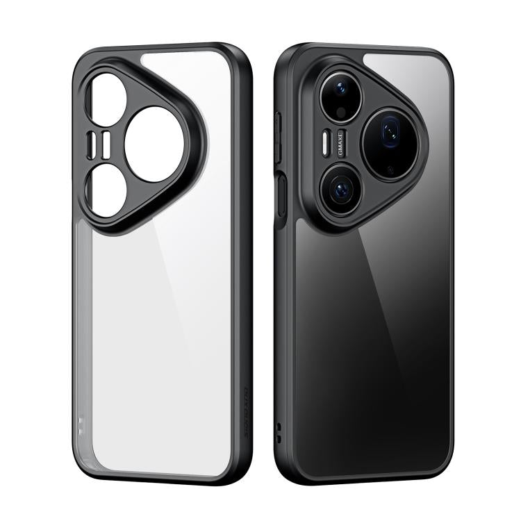 For Huawei Pura 90 Pro Max 5G DUX DUCIS Aimo Series TPU + PC Frosted Feel Phone Case - Black