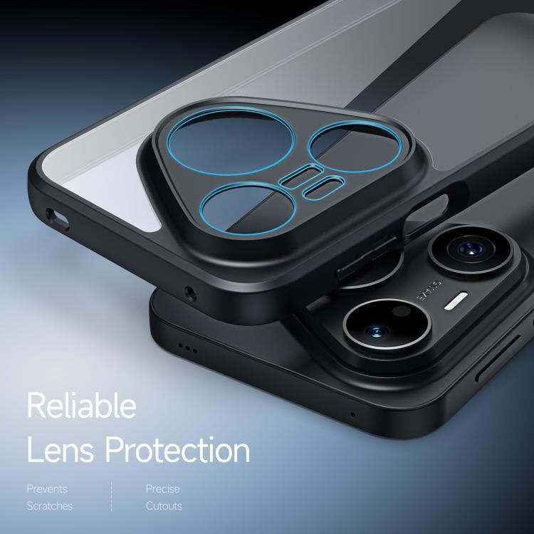For Huawei Pura 90 Pro Max 5G DUX DUCIS Aimo Series TPU + PC Frosted Feel Phone Case - Black