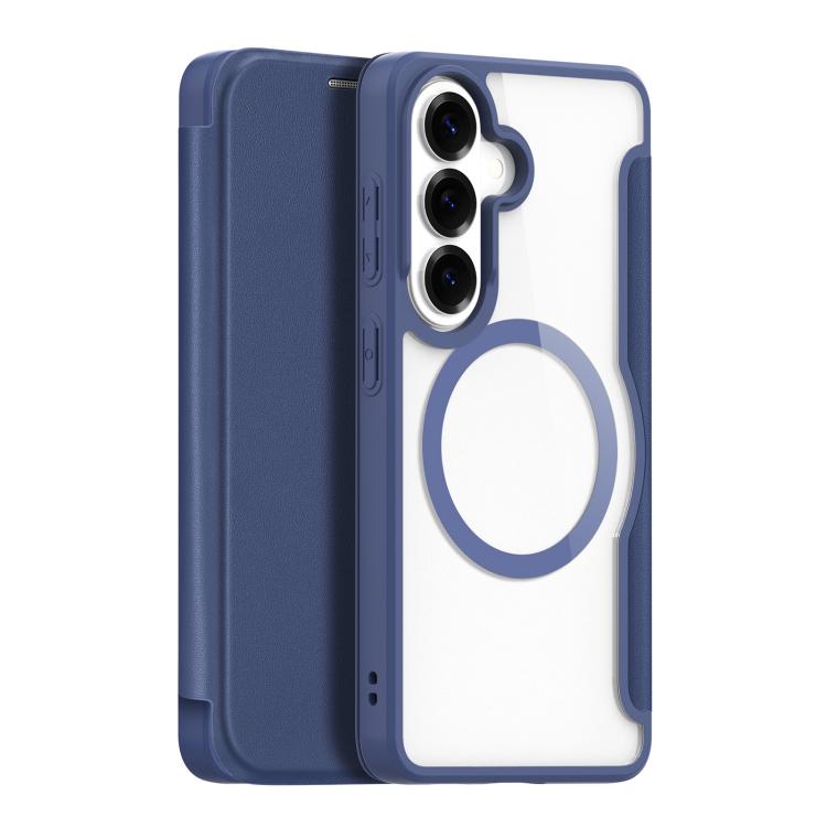 For Samsung Galaxy S26+ 5G DUX DUCIS Skin X Pro Series Magsafe PC + TPU Phone Leather Case