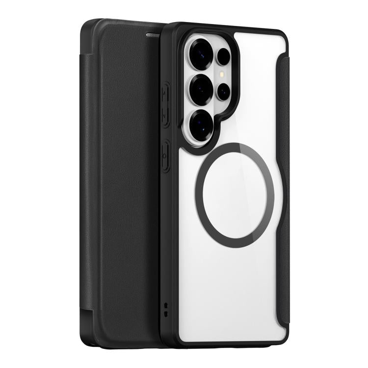 For Samsung Galaxy S26 Ultra 5G DUX DUCIS Skin X Pro Series Magsafe PC + TPU Phone Leather Case
