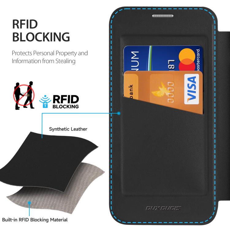 For Samsung Galaxy S26 Ultra 5G DUX DUCIS Skin X Pro Series Magsafe PC + TPU Phone Leather Case