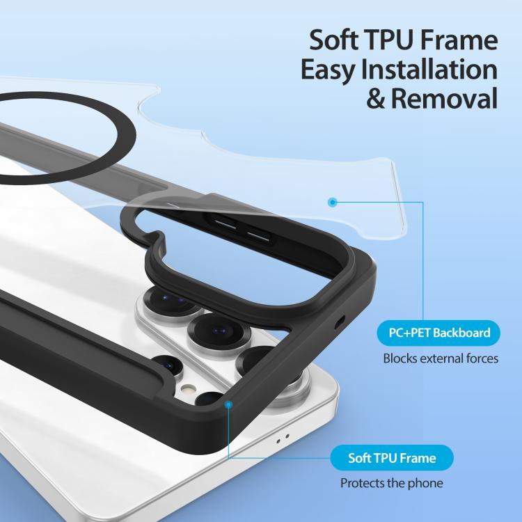 For Samsung Galaxy S26 Ultra 5G DUX DUCIS Skin X Pro Series Magsafe PC + TPU Phone Leather Case