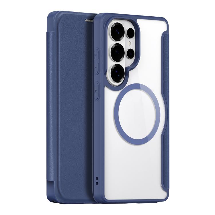 For Samsung Galaxy S26 Ultra 5G DUX DUCIS Skin X Pro Series Magsafe PC + TPU Phone Leather Case