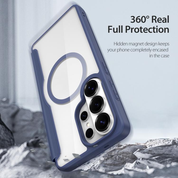 For Samsung Galaxy S26 Ultra 5G DUX DUCIS Skin X Pro Series Magsafe PC + TPU Phone Leather Case