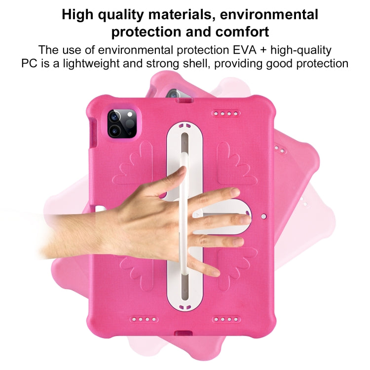 For iPad Pro 11 2025 / 2024 Shield 360 Rotation Handle EVA Shockproof PC Tablet Case