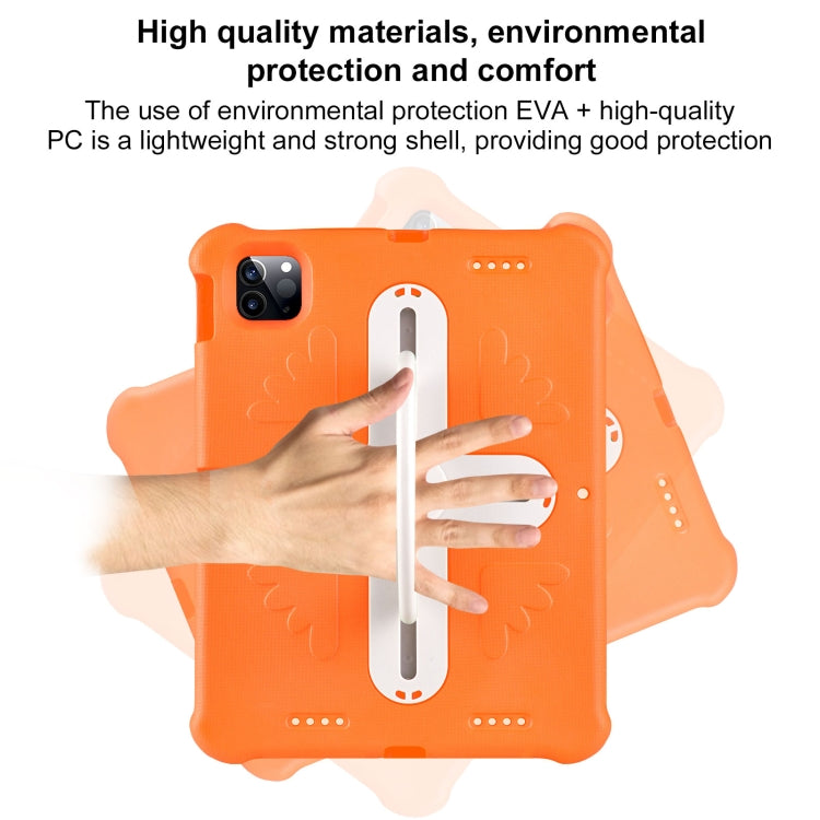 For iPad Pro 11 2025 / 2024 Shield 360 Rotation Handle EVA Shockproof PC Tablet Case