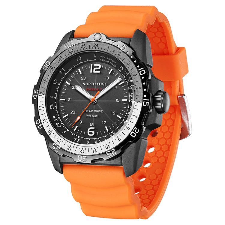 NORTH EDGE EVOQUE2 Outdoor Waterproof Solar Charging Sports Watch