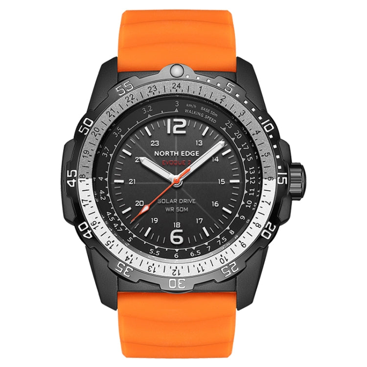 NORTH EDGE EVOQUE2 Outdoor Waterproof Solar Charging Sports Watch