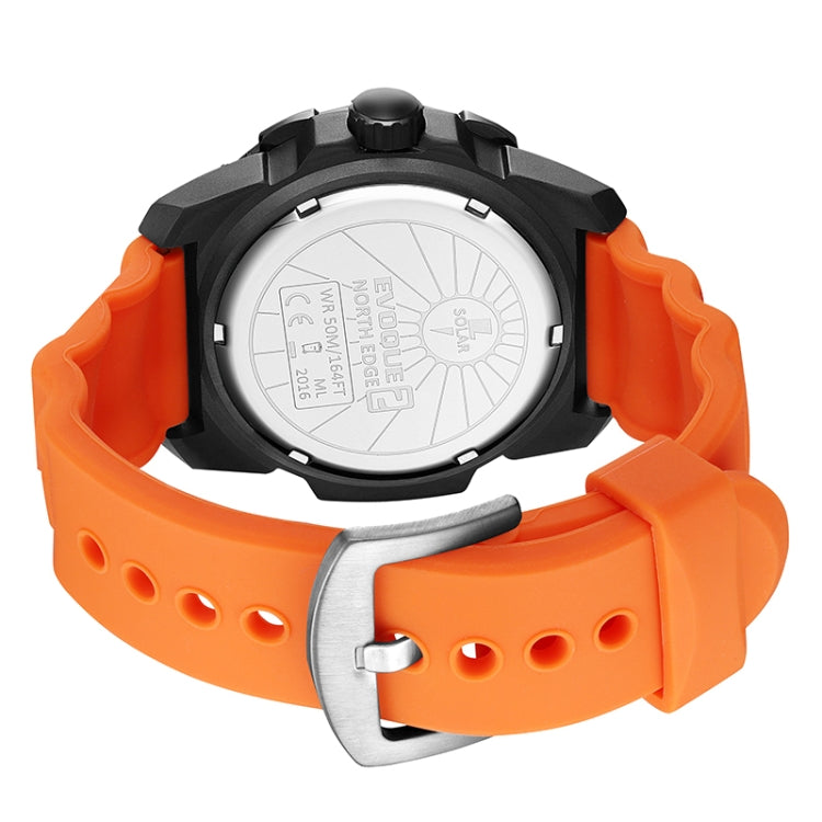 NORTH EDGE EVOQUE2 Outdoor Waterproof Solar Charging Sports Watch