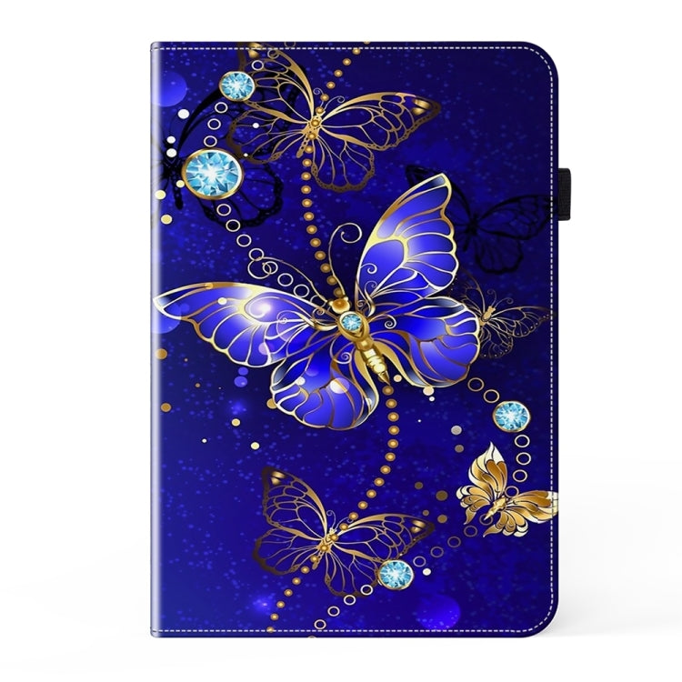 For Samsung Galaxy Tab S7+ / S8+ / S9+ Crystal Texture Painted Leather Tablet Case