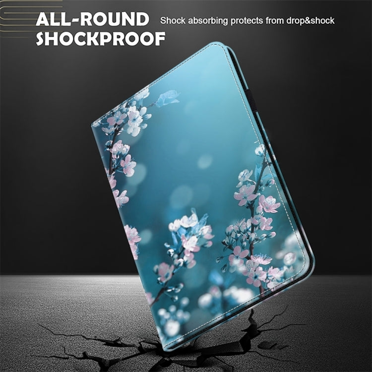 For Samsung Galaxy Tab S7 FE Crystal Texture Painted Leather Tablet Case