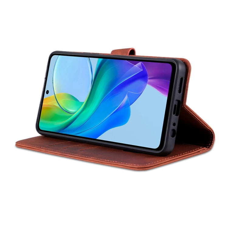 For vivo Y78 5G / Y36 / Y27 5G AZNS Skin Feel Calf Texture Flip Leather Phone Case