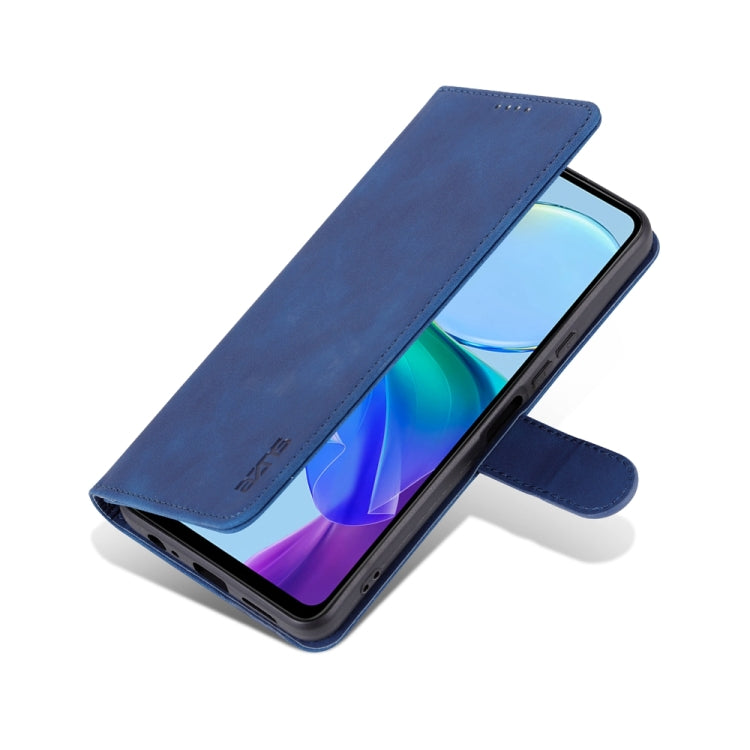 For vivo Y78 5G / Y36 / Y27 5G AZNS Skin Feel Calf Texture Flip Leather Phone Case