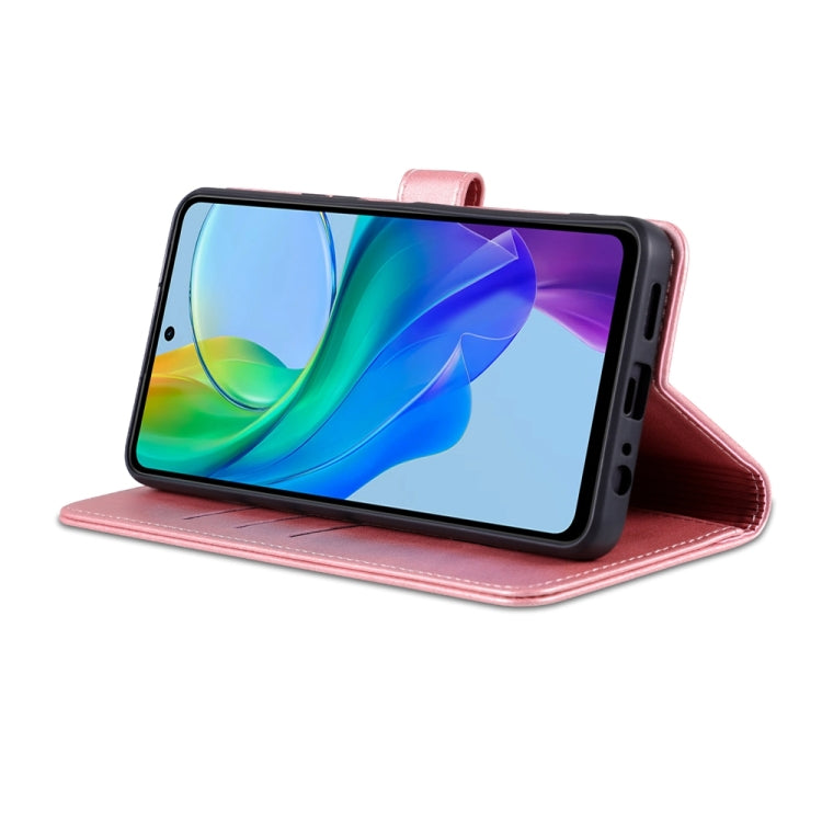 For vivo Y78 5G / Y36 / Y27 5G AZNS Skin Feel Calf Texture Flip Leather Phone Case