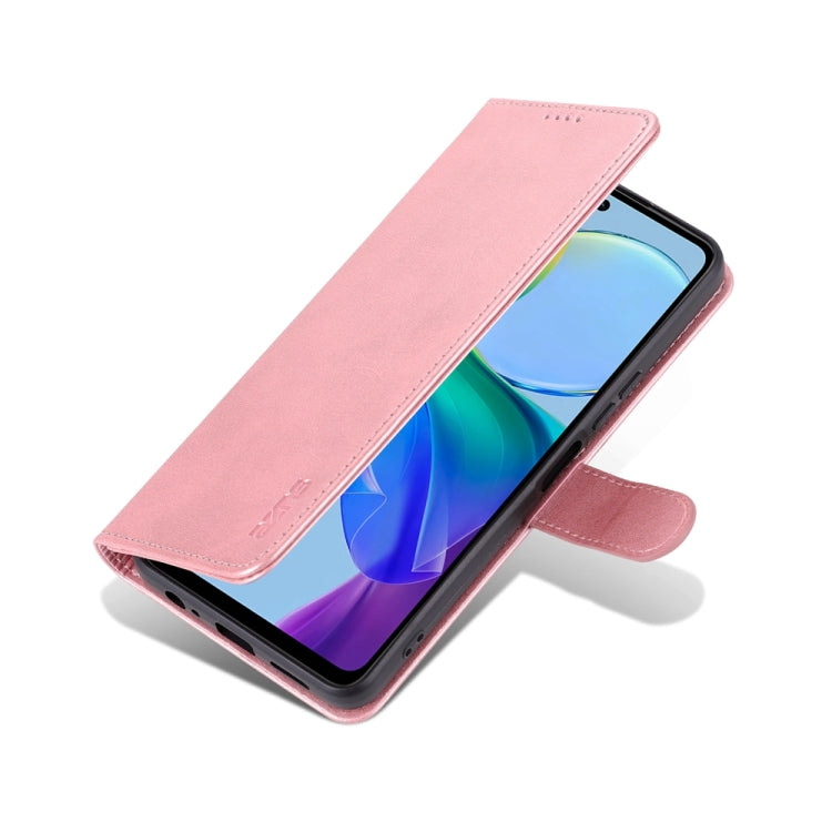 For vivo Y78 5G / Y36 / Y27 5G AZNS Skin Feel Calf Texture Flip Leather Phone Case