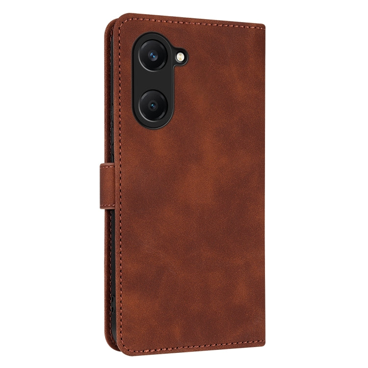 For vivo Y37 / Y36t / Y03 / Y18 AZNS Skin Feel Calf Texture Flip Leather Phone Case