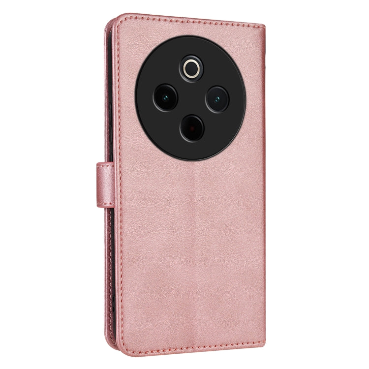 For vivo Y300 Pro AZNS Skin Feel Calf Texture Flip Leather Phone Case