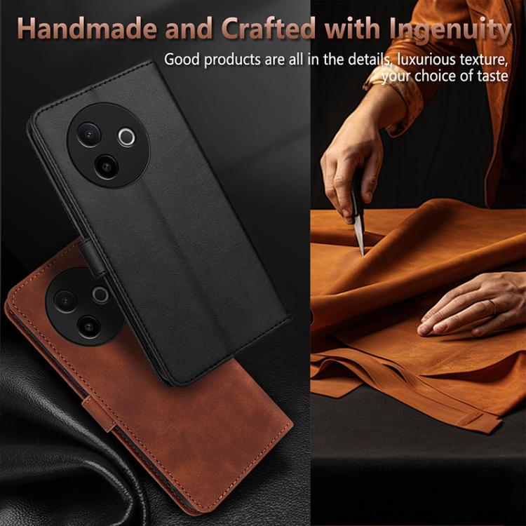 For vivo Y300i 5G / Y39 5G Global AZNS Skin Feel Calf Texture Flip Leather Phone Case