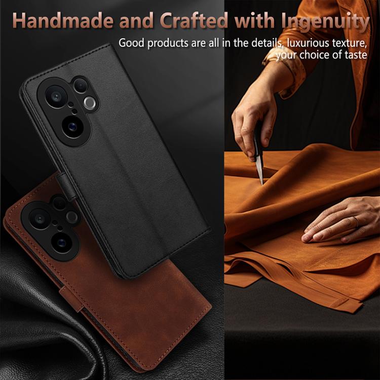 For vivo S30 Pro mini AZNS Skin Feel Calf Texture Flip Leather Phone Case