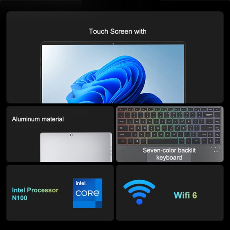 Pipo W14 14.1 inch 2 in 1 Tablet PC, 16GB+