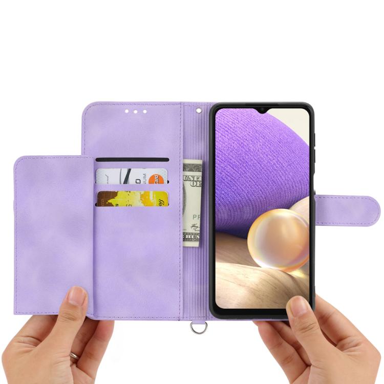 For Motorola Edge 60 Pro Skin Feel Flowers Embossed Wallet Leather Phone Case