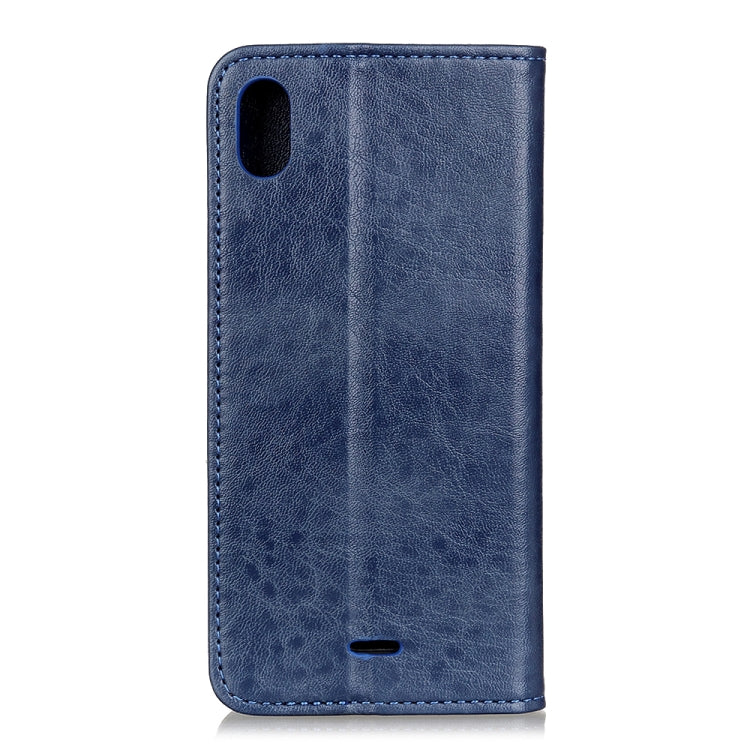 For Wiko Y61 Magnetic Crazy Horse Texture Horizontal Flip Leather Case with Holder & Card Slots & Wallet