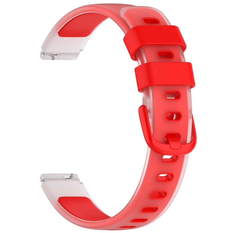 12mm Universal Two Color Transparent Silicone Watch Band
