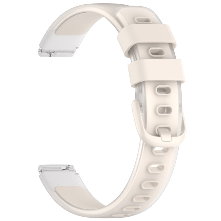 12mm Universal Two Color Transparent Silicone Watch Band