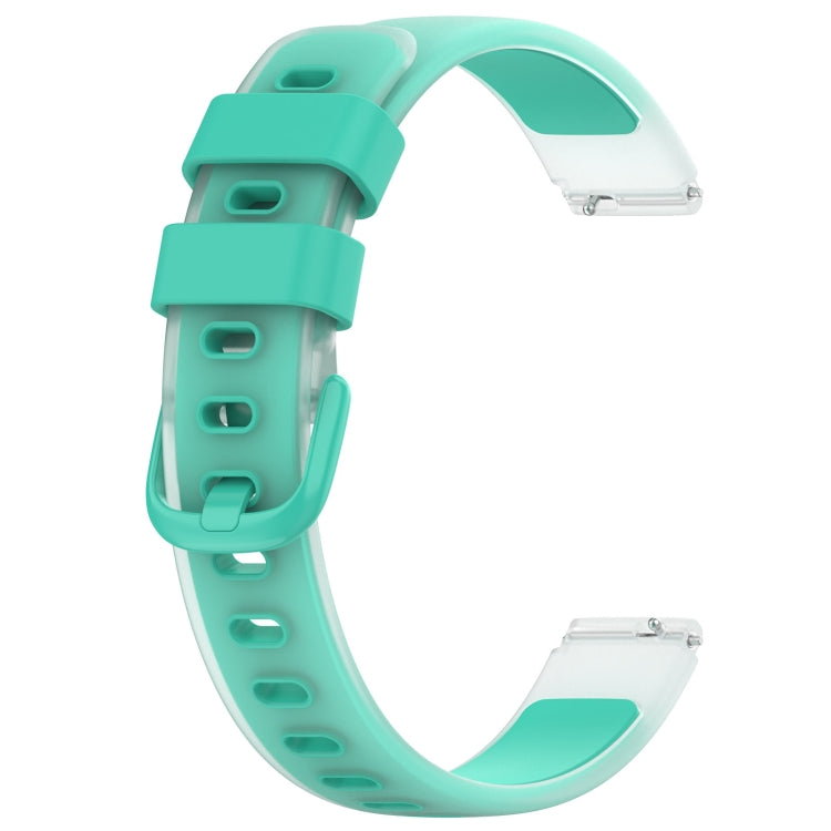 12mm Universal Two Color Transparent Silicone Watch Band