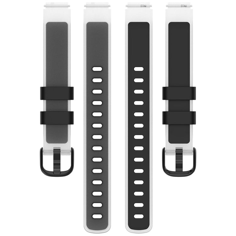 12mm Universal Two Color Transparent Silicone Watch Band