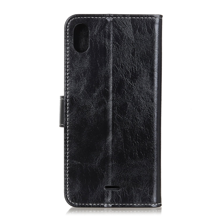 For Wiko Y61 Retro Crazy Horse Texture Horizontal Flip Leather Case with Holder & Card Slots & Photo Frame & Wallet