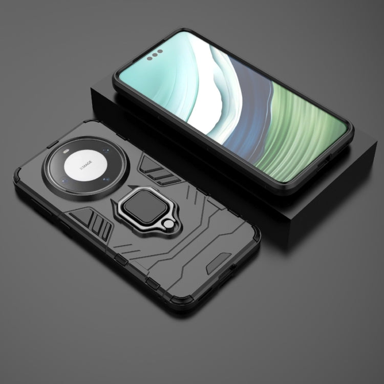 For Huawei Mate 60 Pro Shockproof PC + TPU Holder Phone Case