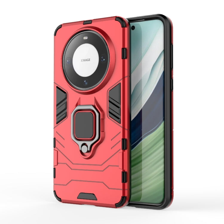 For Huawei Mate 60 Pro Shockproof PC + TPU Holder Phone Case