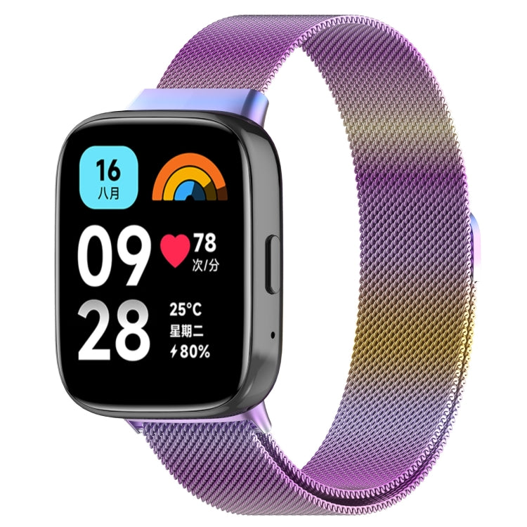 For Redmi Watch 3 Lite / Watch 3 Active Milan Metal Watch Band