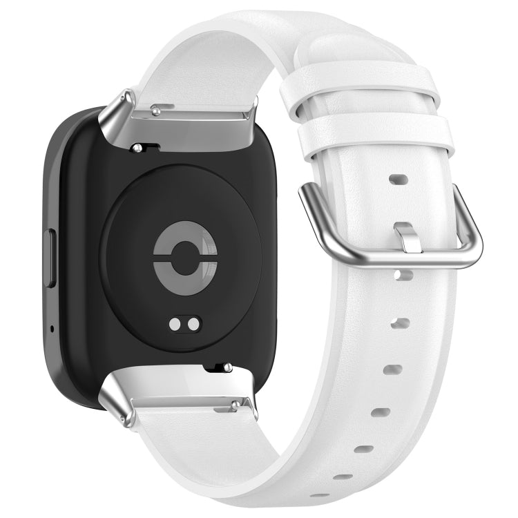 For Redmi Watch 3 Lite / Watch 3 Active Leather Replacement Watch Band